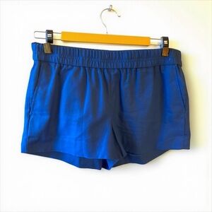 NWT J. Crew Women's Shorts in Royal Blue Size 6 Cotton Front Pockets